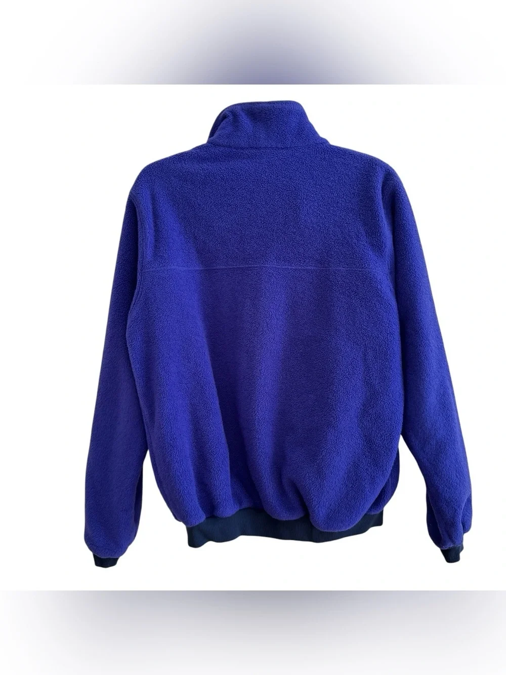 VTG Patagonia Blue Full-Zip Fleece Jacket Synchilla Outdoor Hiking USA L